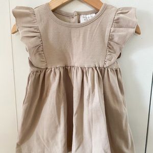 Mebie Baby Ruffle Cotton Dress